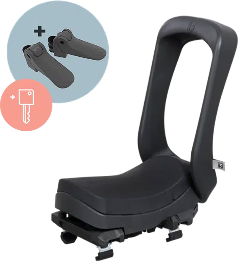 Urban Iki Barnestol Junior til bagagebærer - Bincho Black