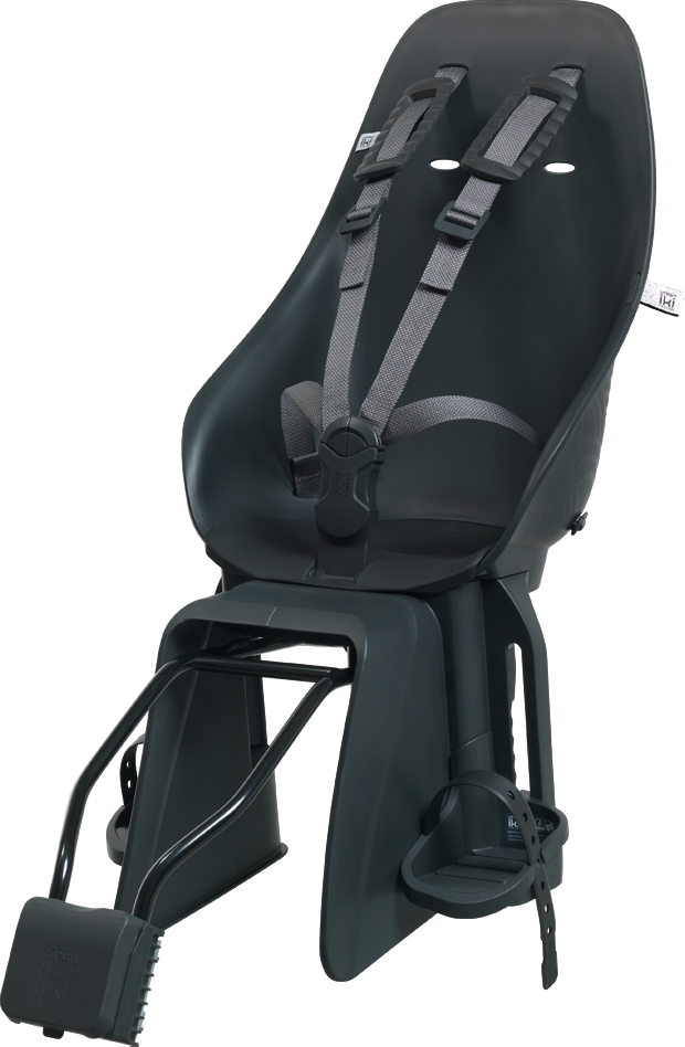 Urban Iki Barnestol til stelmontering - Sort, 9 mdr - 6 år