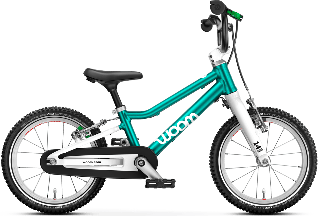 Woom GO 2 - Metallic Turquoise    9120083728736
