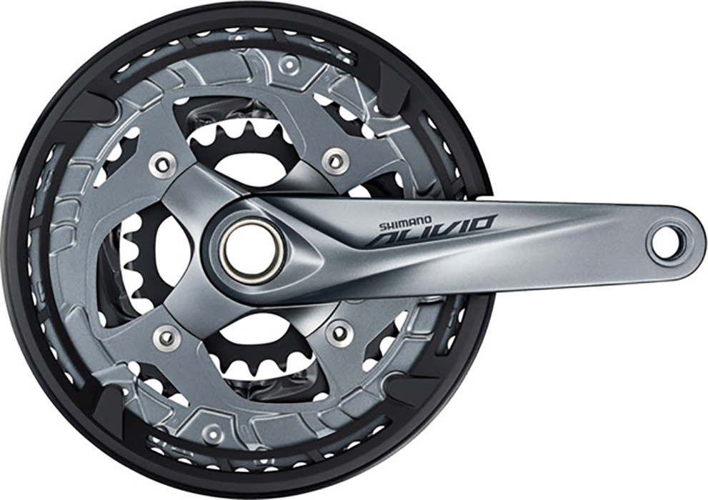 Shimano Alivio Kranksæt FC-T4010 - Sølv Tilbud!