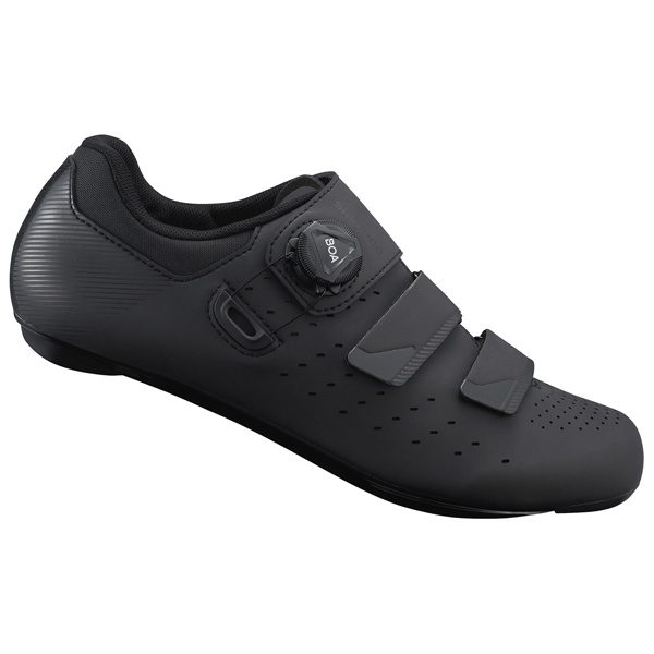 Shimano RP400 LVG Race Sko - Sort Black Friday Tilbud