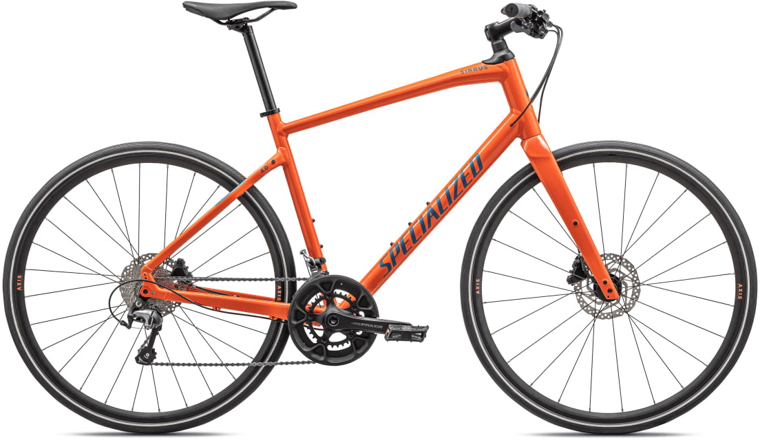 Specialized Sirrus 4.0 2023 - Orange Cykeltilbud!