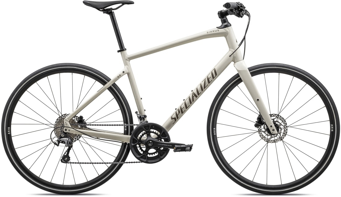 Specialized Sirrus 4.0 2023 - Beige Herrecykel på tilbud