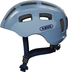 Abus Youn-I 2.0 Cykelhjelm med LED Lys - Blå