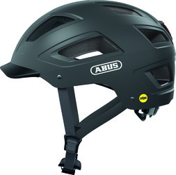 Abus Hyban 2.0 MIPS Cykelhjelm med LED lys - Titan