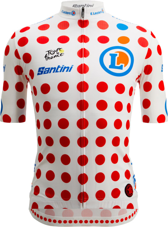 Santini Replica Tour de France - Prikket Bjergtrøje