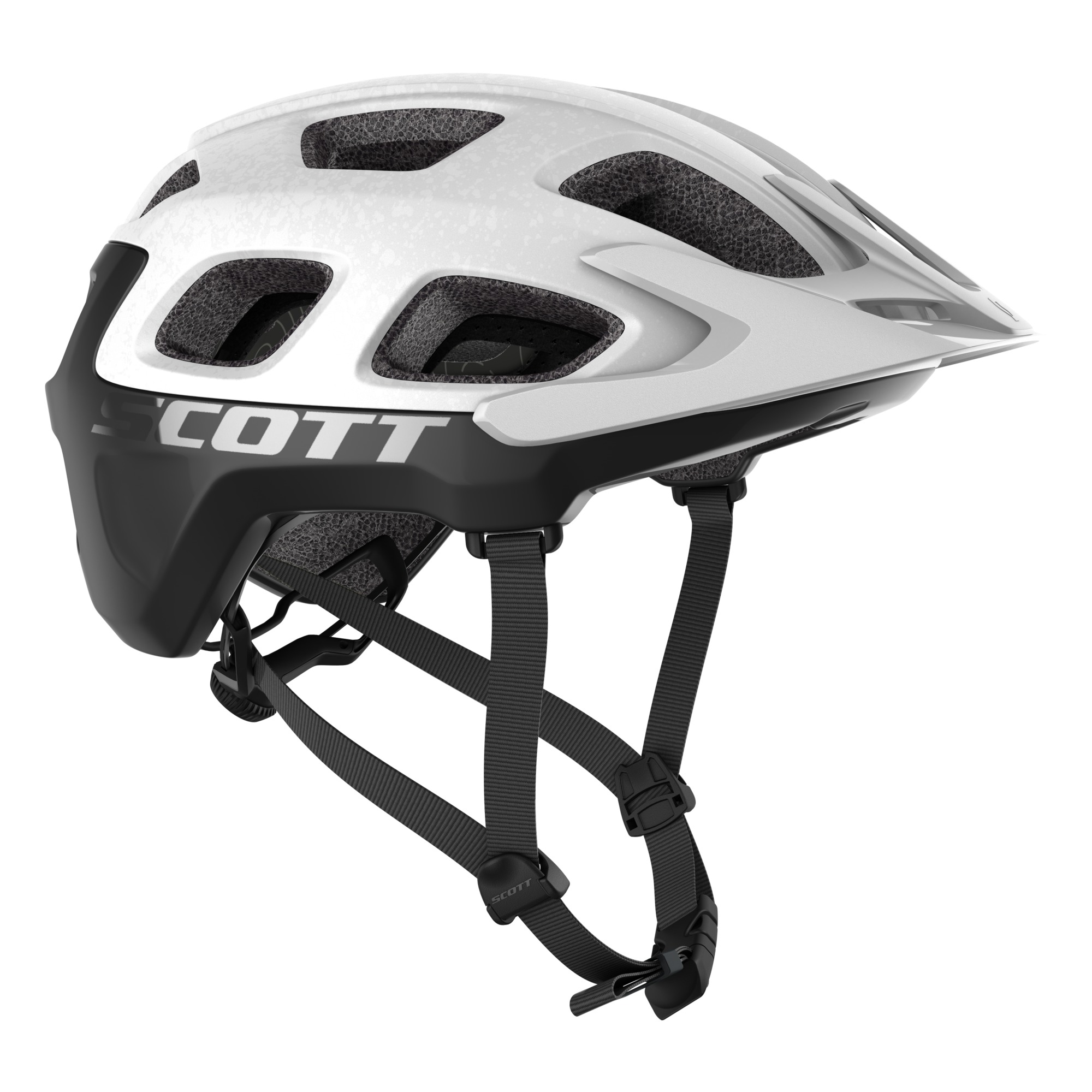 SCOTT Vivo PLUS (MIPS) Hjelm - Hvid/Sort på Black Friday