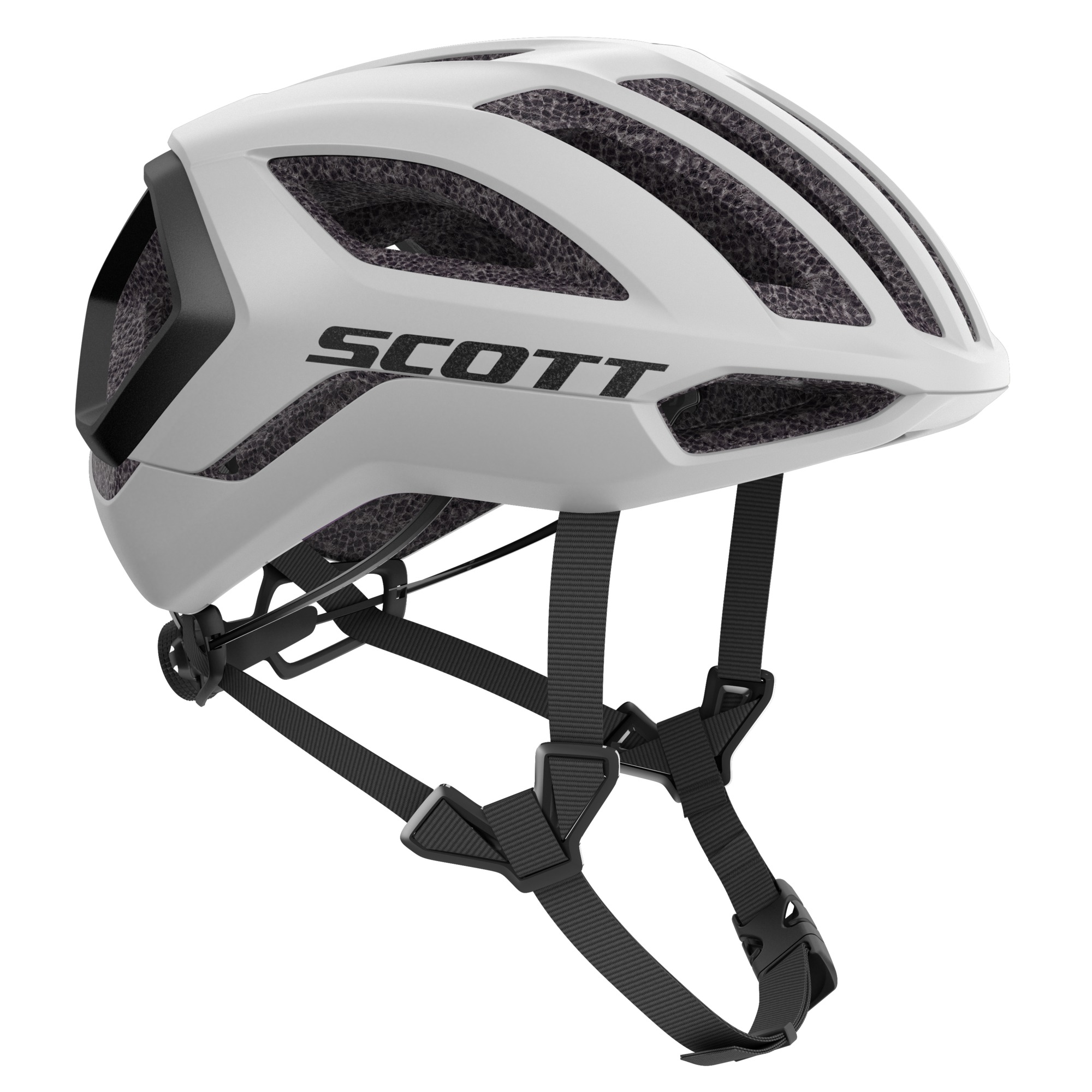 SCOTT Centric PLUS (MIPS) Cykelhjelm - Sort/Hvid Tilbud!