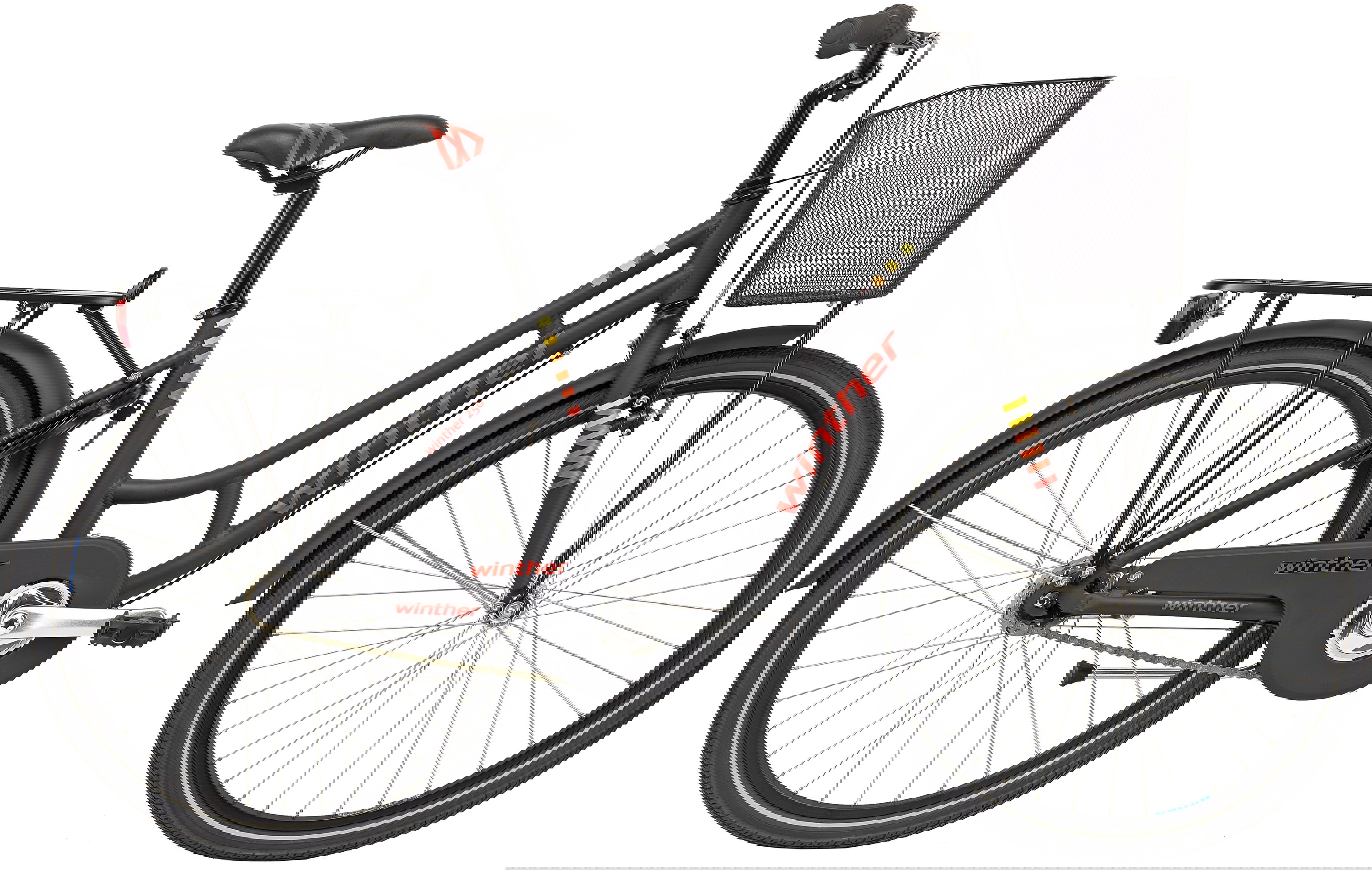 Winther 250 GRANNY 24" Pige Cykel med Fodbremse - TILBUD