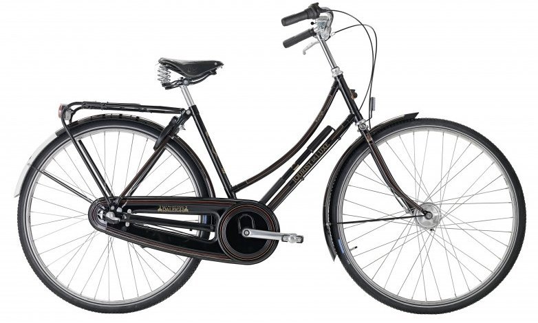 Raleigh Tourist de Luxe Dame 3g 2023 - Sort Cykeltilbud