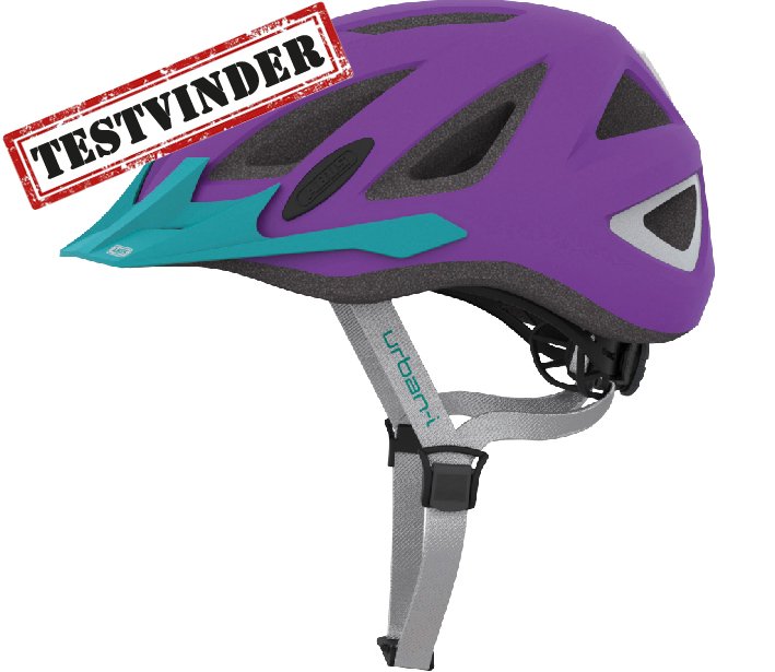 Abus Urban-I 2.0 Cykelhjelm i Neon Lilla