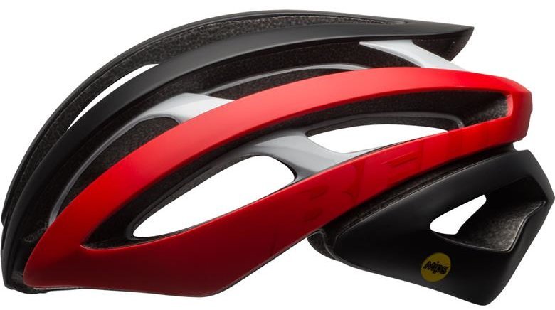 Bell Zephyr Mips Cykelhjelm, Sort/Rød/Hvid - Fantastisk Tilbud!