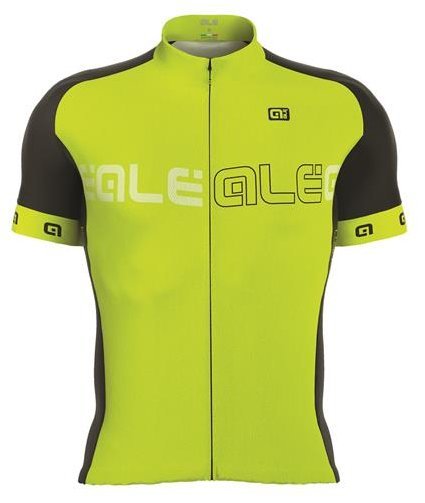 Alé Gul Kortærmet Cykeltrøje til Mænd - Fantastisk Tilbud!