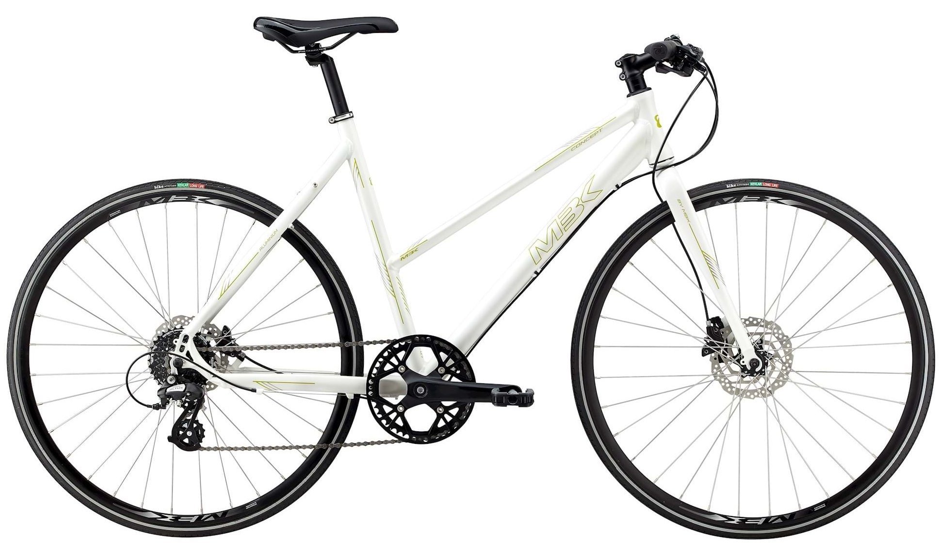 MBK Concept 8g Damecykel - Hvid på tilbud!