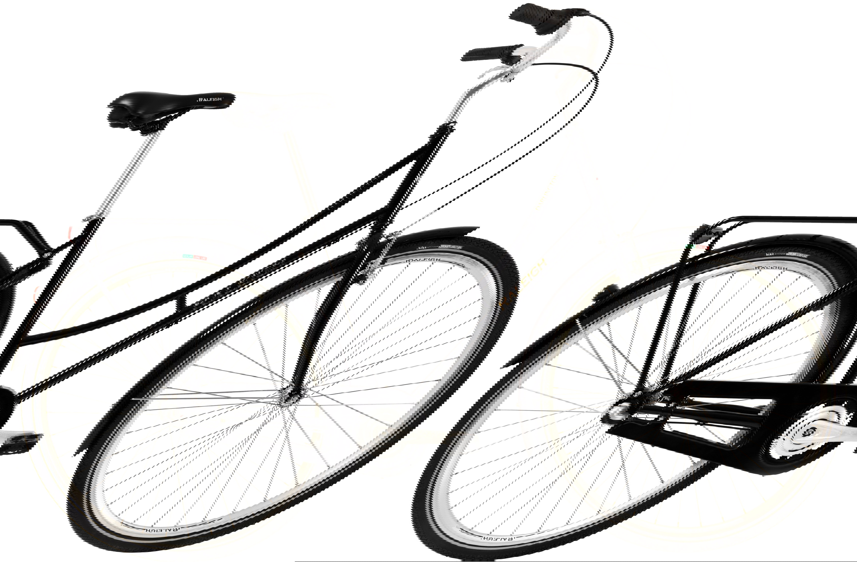 Raleigh Darlington Damecykel 7g 2023 - Sort tilbud!