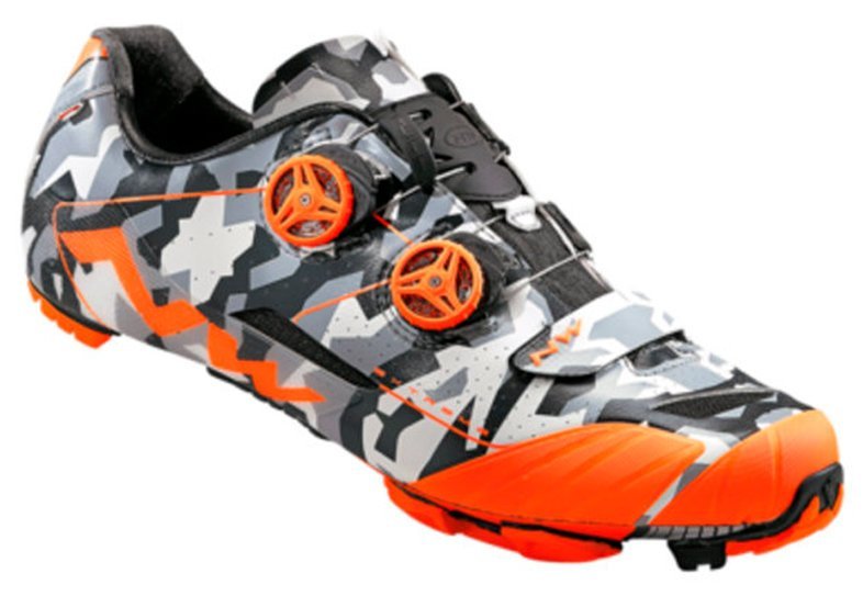 NorthWave Extreme XC MTB - Camo/Orange på Black Friday