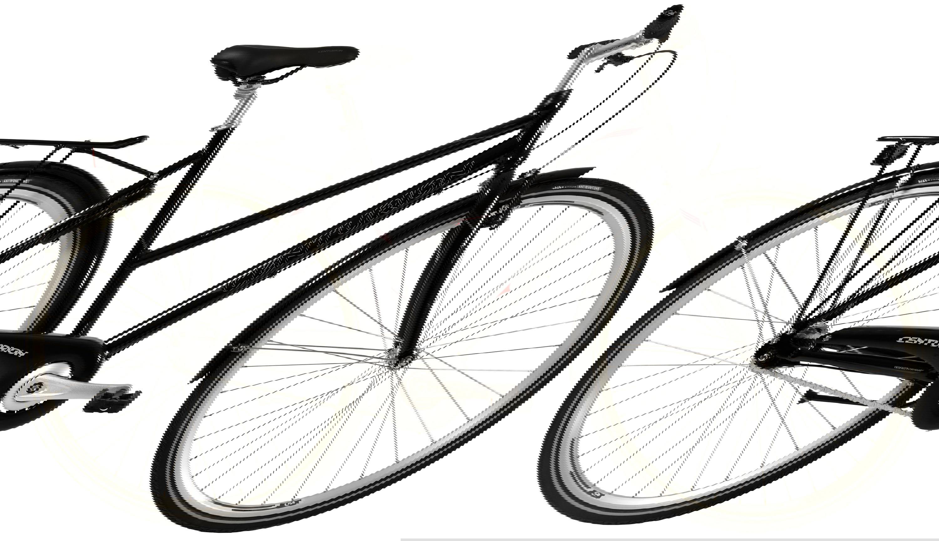 Centurion Le Mans Dame 7g - KAMPAGNE - Blank Sort Cykel