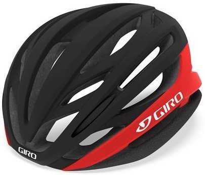 Giro Syntax Mips Cykelhjelm - Sort/Rød Tilbud!