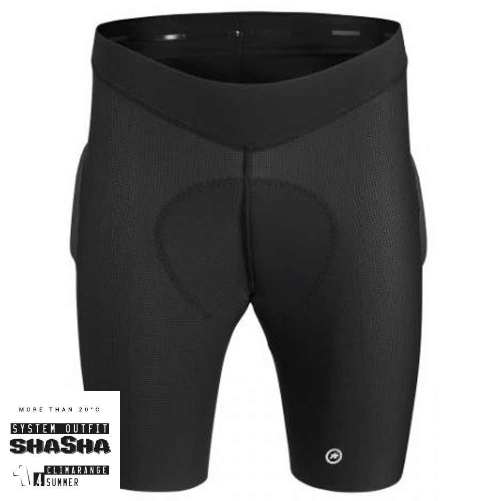 Assos MTB Trail Inderbuks til Herre - Sort tilbud!