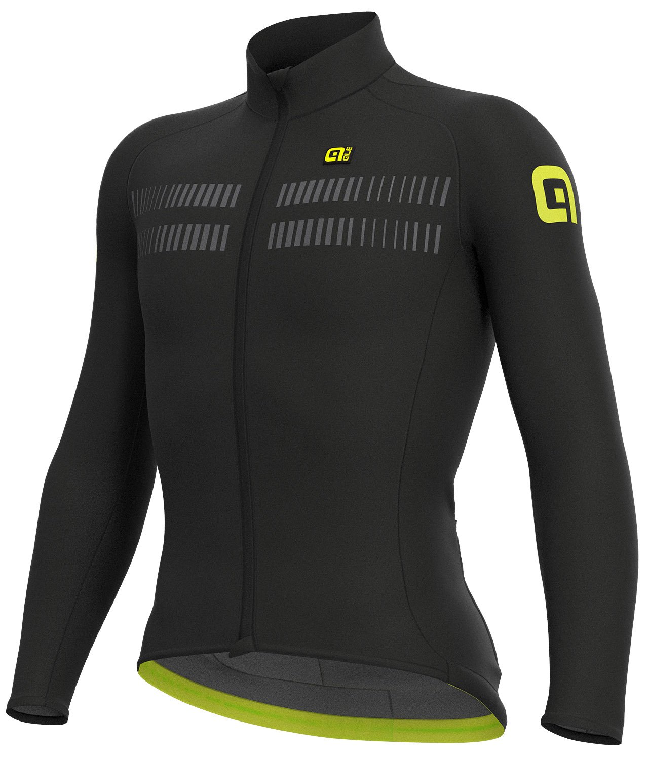 Alé Langærmet Cykeltrøje R-EV1 Varm Air - Sort