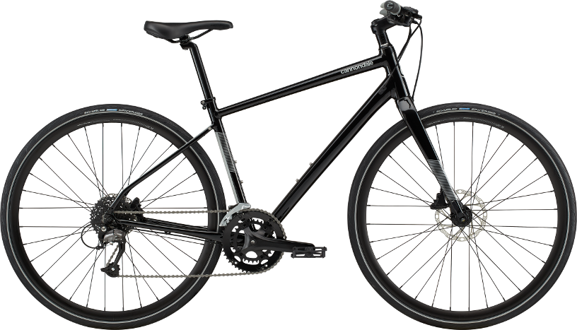 Cannondale Quick 3 2024 - Sort Herrecykel på tilbud!