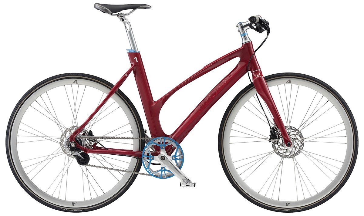 Avenue Broadway Nexus Damecykel 7g Hydr. disc - Rød
