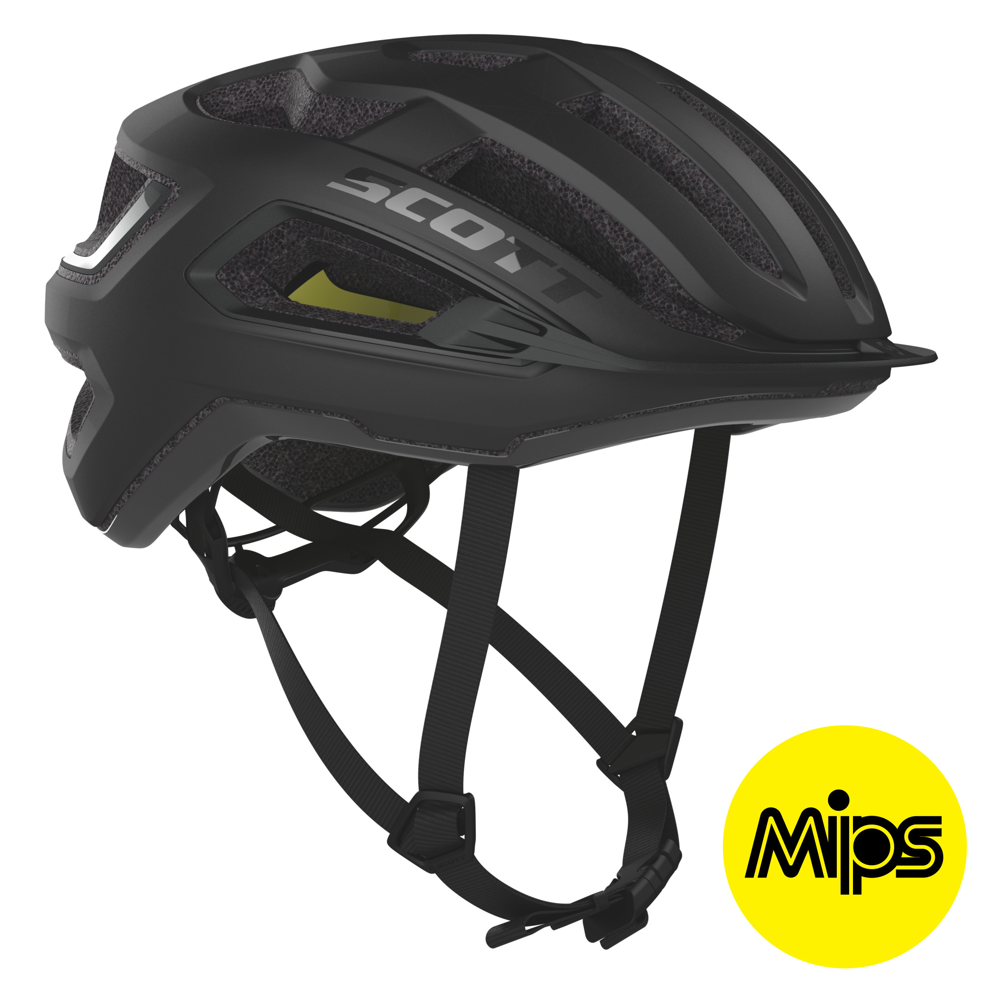 Scott ARX Plus (MIPS) Cykelhjelm '20 - Sort tilbud