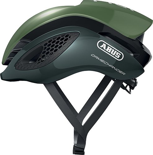 Abus GameChanger Cykelhjelm - Mørkegrøn på tilbud!