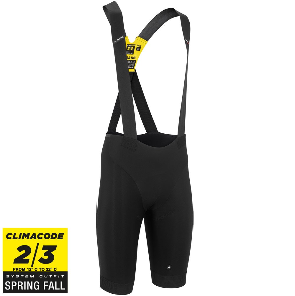 Assos Equipe RS S9 Bibshorts - Sort Black Friday Tilbud