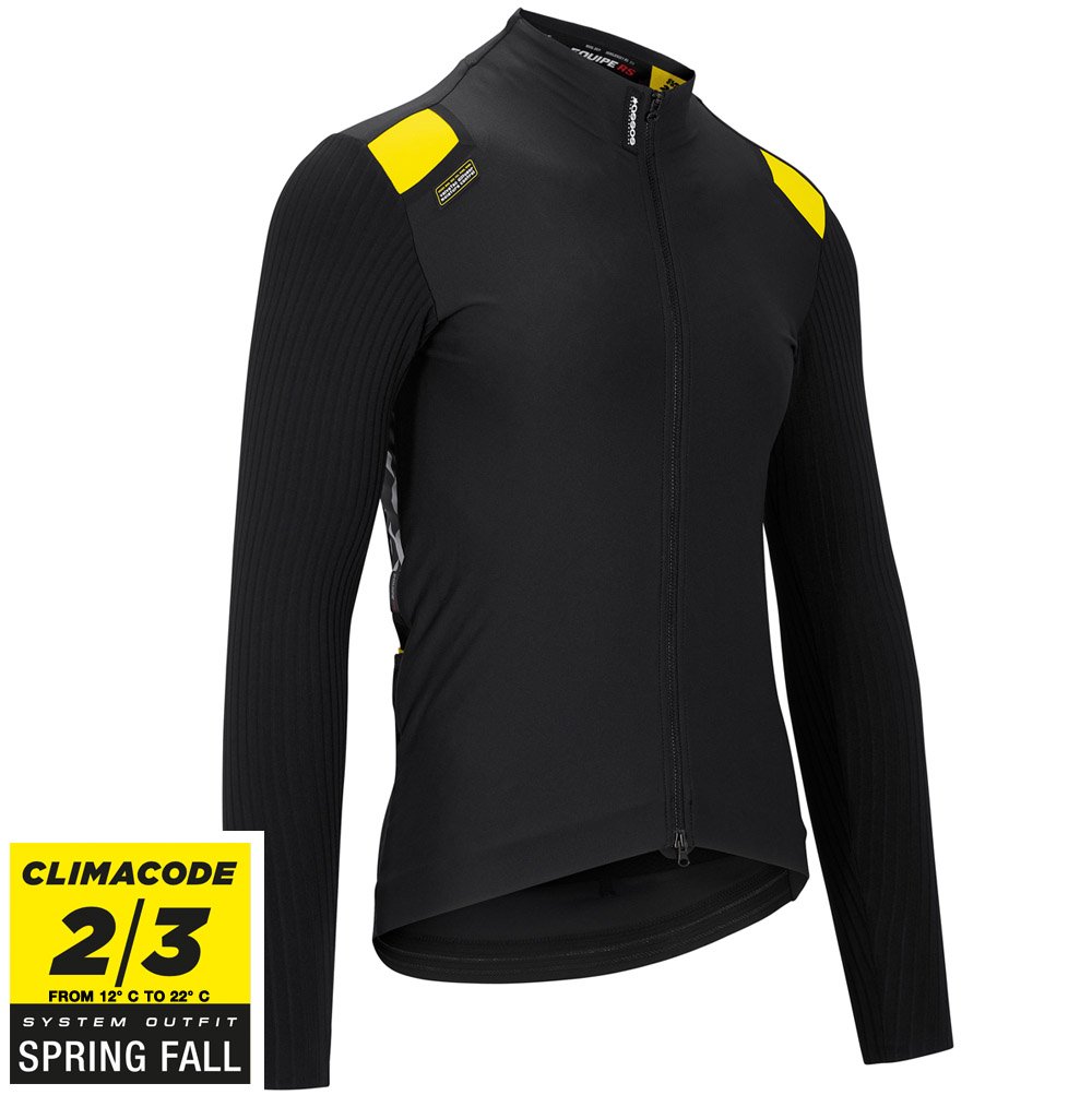 Assos Equipe RS Forårs- og Efterårsjakke - Sort Black Friday