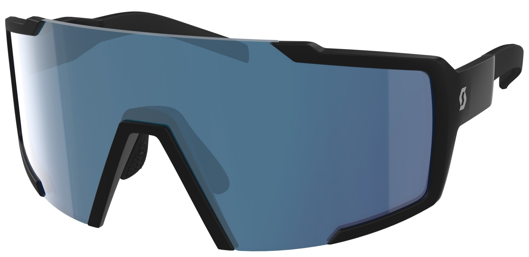 Scott Shield Solbrille - Trail Linse - Sort til gode priser