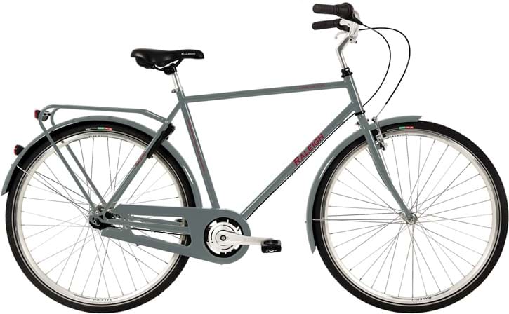 Raleigh Darlington Herrecykel 3g 2023 - Grå på tilbud!
