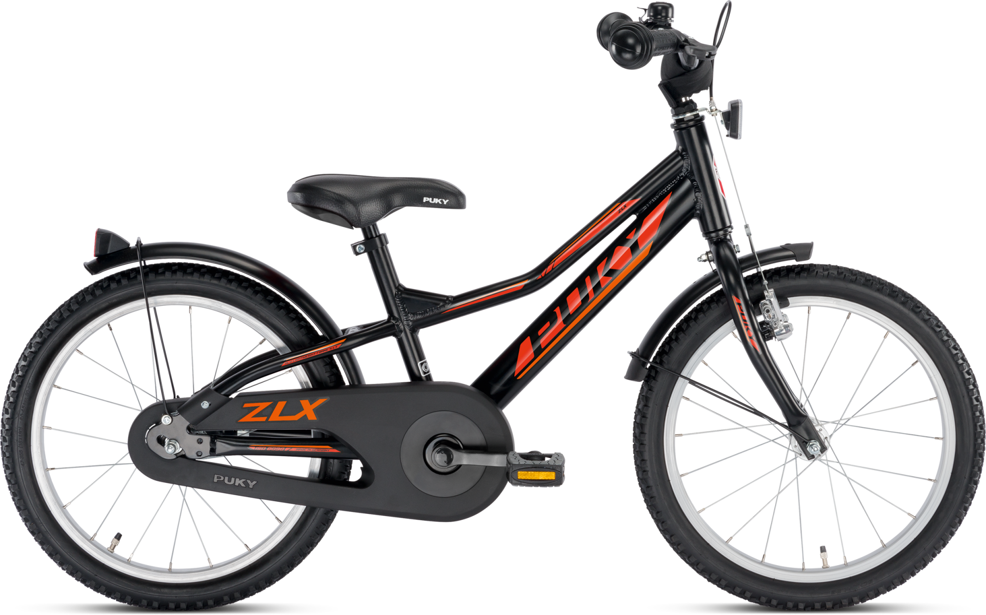 PUKY ZLX 18-1 Alu Drengecykel 18" - Sort Black Friday Tilbud