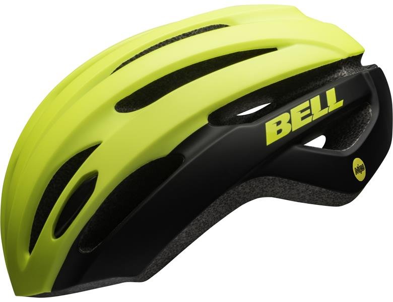 Bell Avenue MIPS - Sort/Gul på Black Friday tilbud!