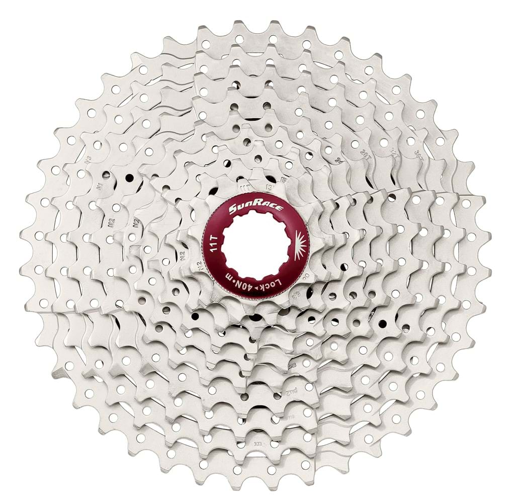 Sunrace Kassette 11-40 10-speed til cykler - God pris!