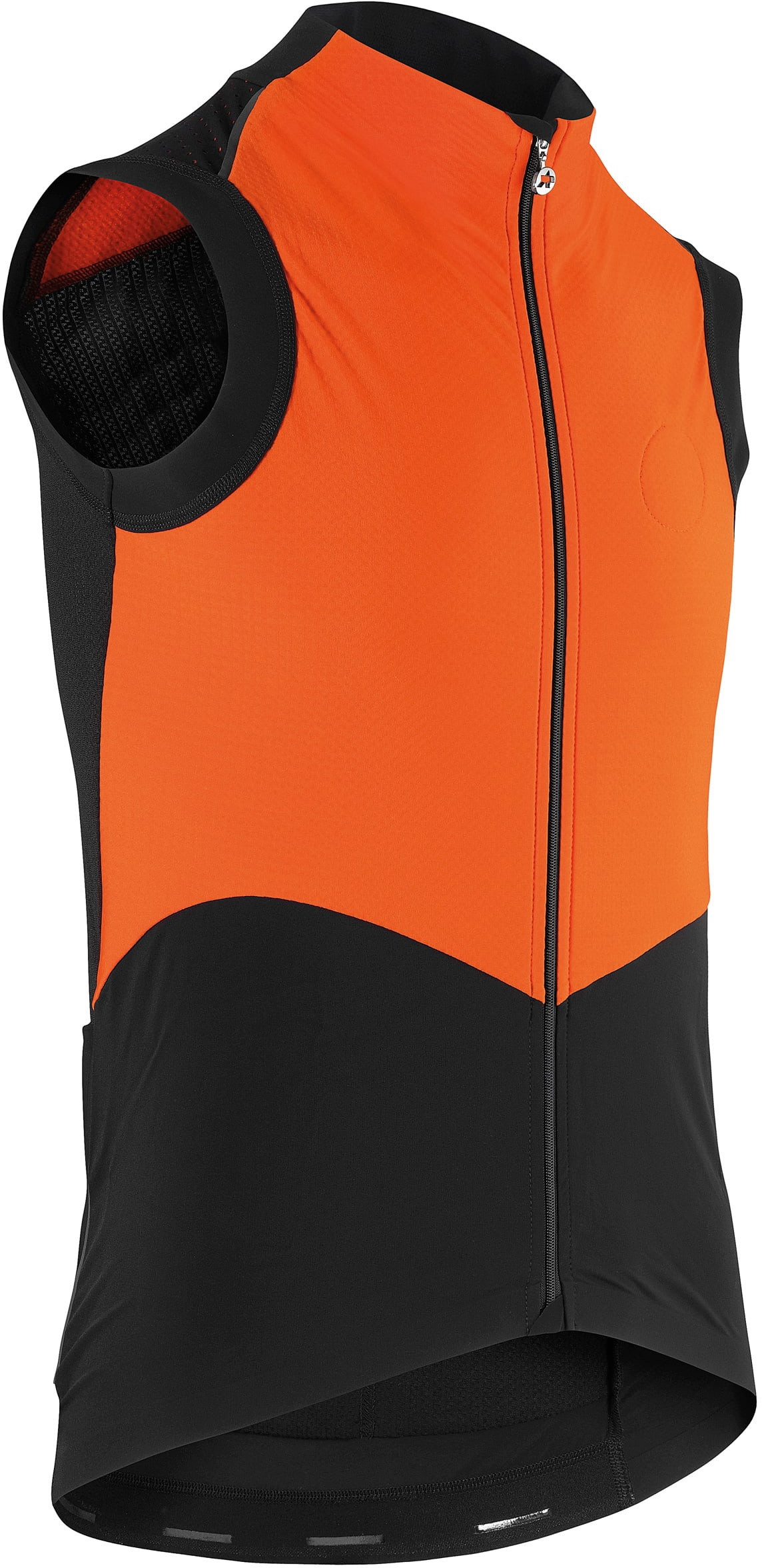 Assos Cykelvest tiburuGiletEquipe - Sort/Orange Tilbud