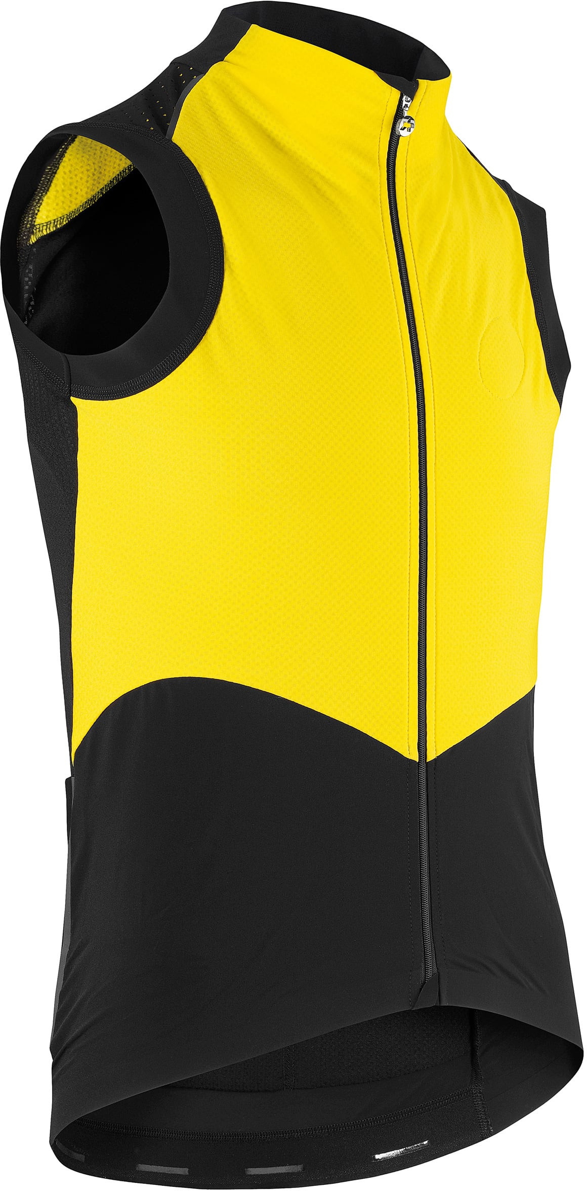 Assos Cykelvest tiburuGiletEquipe - Sort/Gul Tilbud!