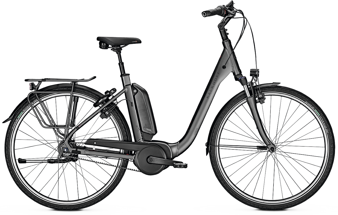 Kalkhoff AGATTU 3.B Excite Elcykel - Sort tilbud!