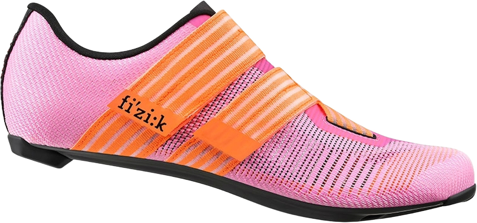 Fizik Vento Powerstrap Aeroweave Cykelsko - Coral/Orange