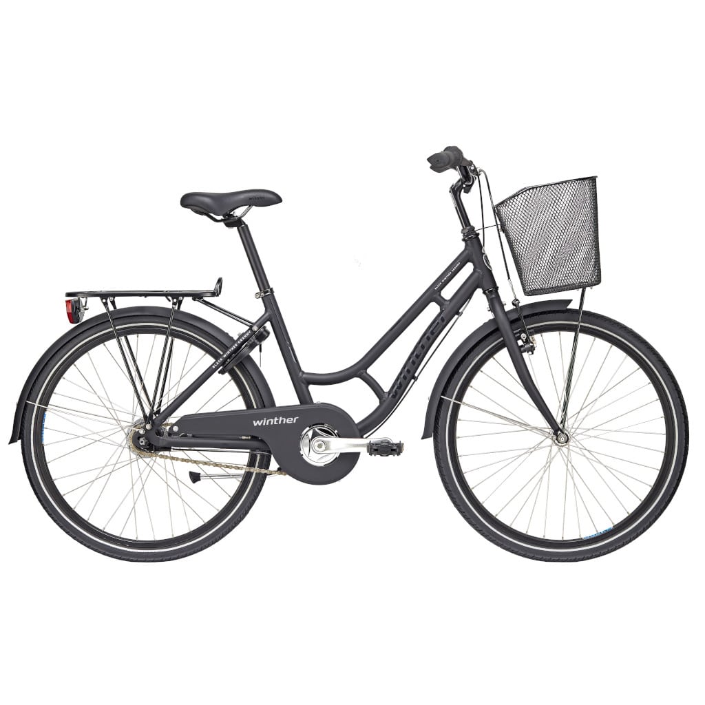 Black Winther 250 Alu Pigecykel 24" til 3998 DKK