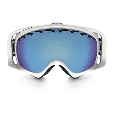 Oakley Crowbar Hvid Prizm Sapphire Iridium Skibriller