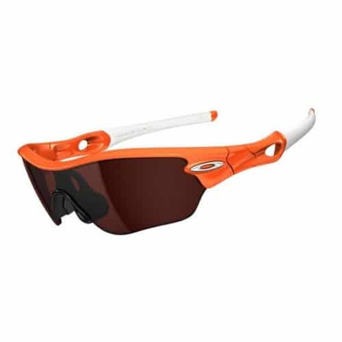 Oakley Radar Edge Orange Flare Cykelbriller på tilbud!