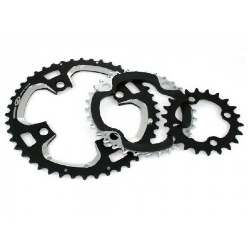 Klinge 48T FC-M761, sort, 9-speed Deore XT - God pris!
