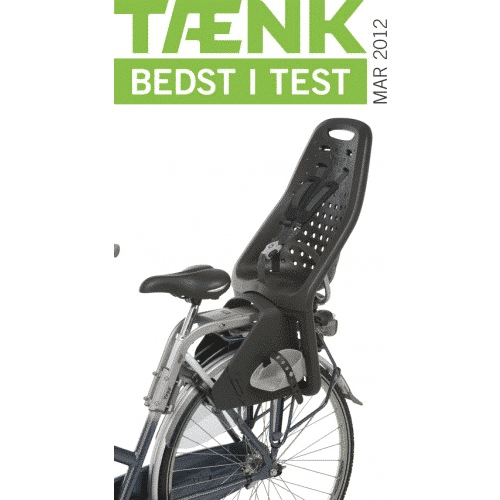 Yepp barnestol bag - Sort til 899 DKK hos Dania Bikes
