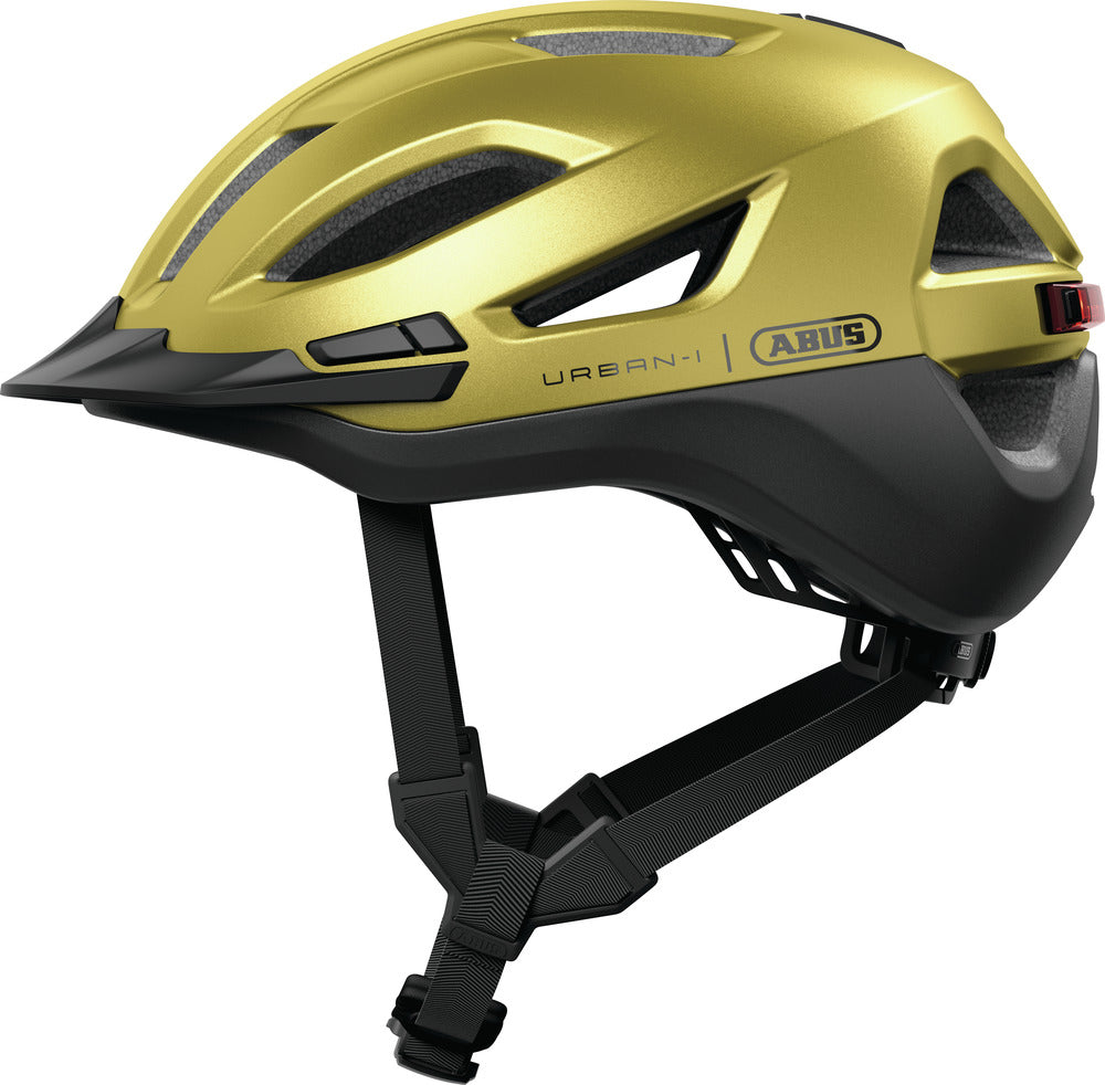 Abus Urban-I 4.0 ACE honey yellow - cykelhjelm - Small (51-55 cm)