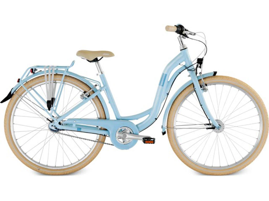 Puky - Skyride 26-7 - Børnecykel fra 10 år - Retro blå