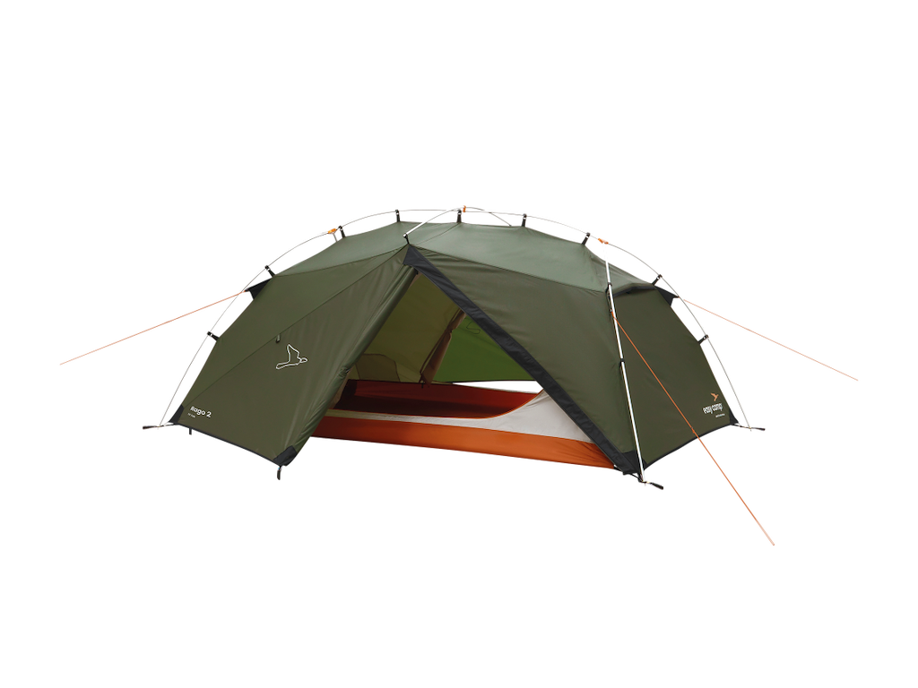 Easy Camp Rago 3 - Dome telt - 3 personers - Grøn/Orange