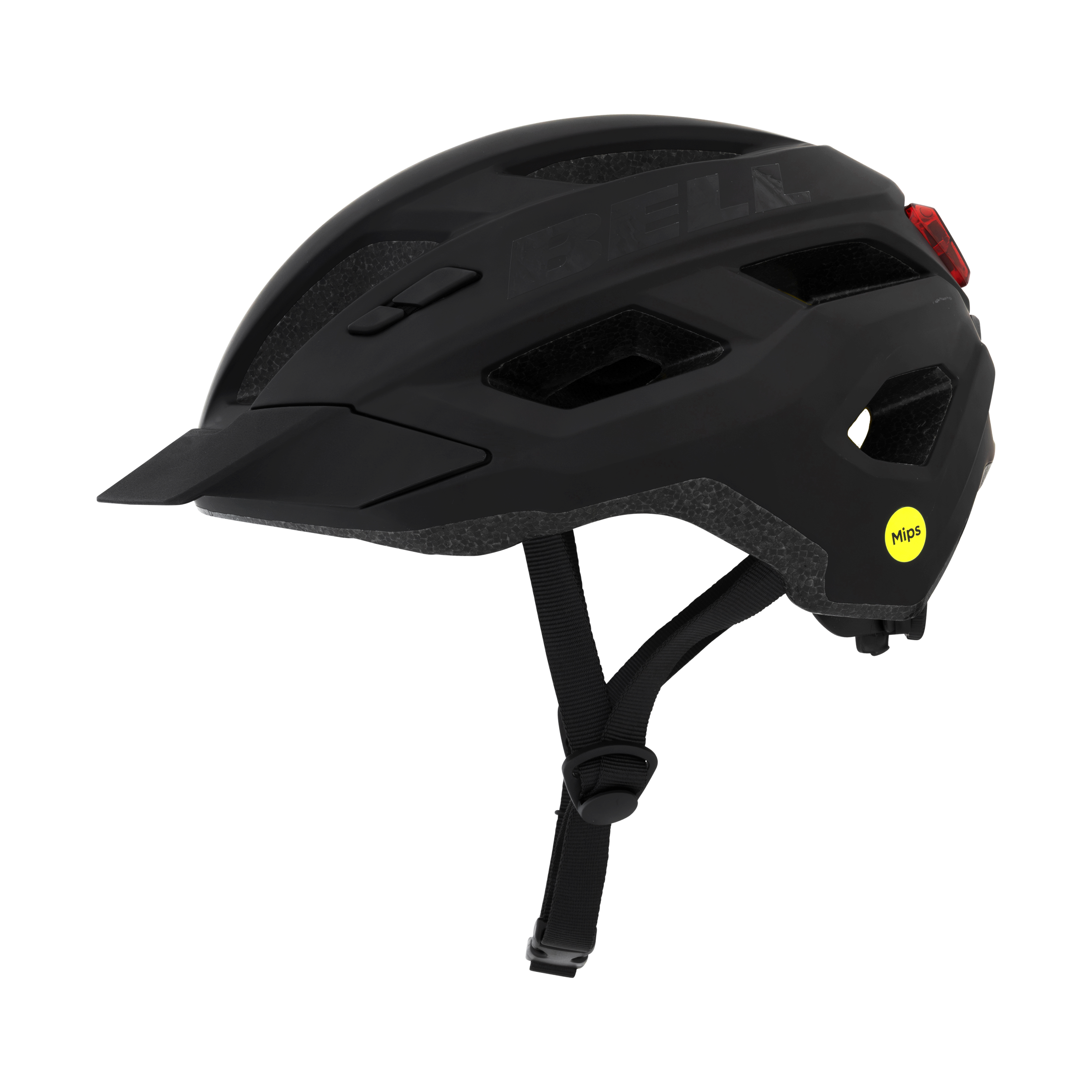 Bell Kick LED Mips i sort - Cykelhjelm - Onesize (53-60 cm)
