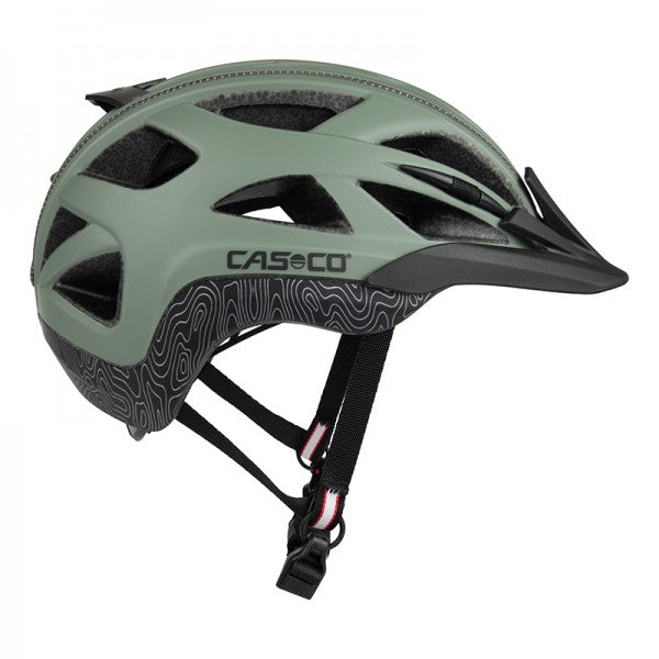 Casco ACTIV2 Pathfinder grøn - Cykelhjelm - S (52-56 cm)