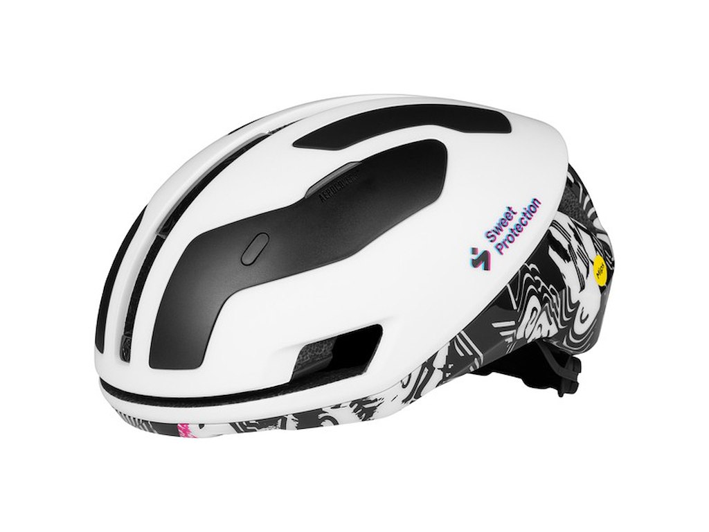 Sweet Protection Falconer Aero 2Vi Mips Block Party LTD - Cykelhjelm - S